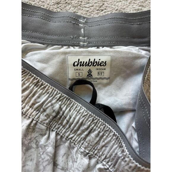 NWOT CHUBBIES in gray static, small $68 C25 - Picture 7 of 10